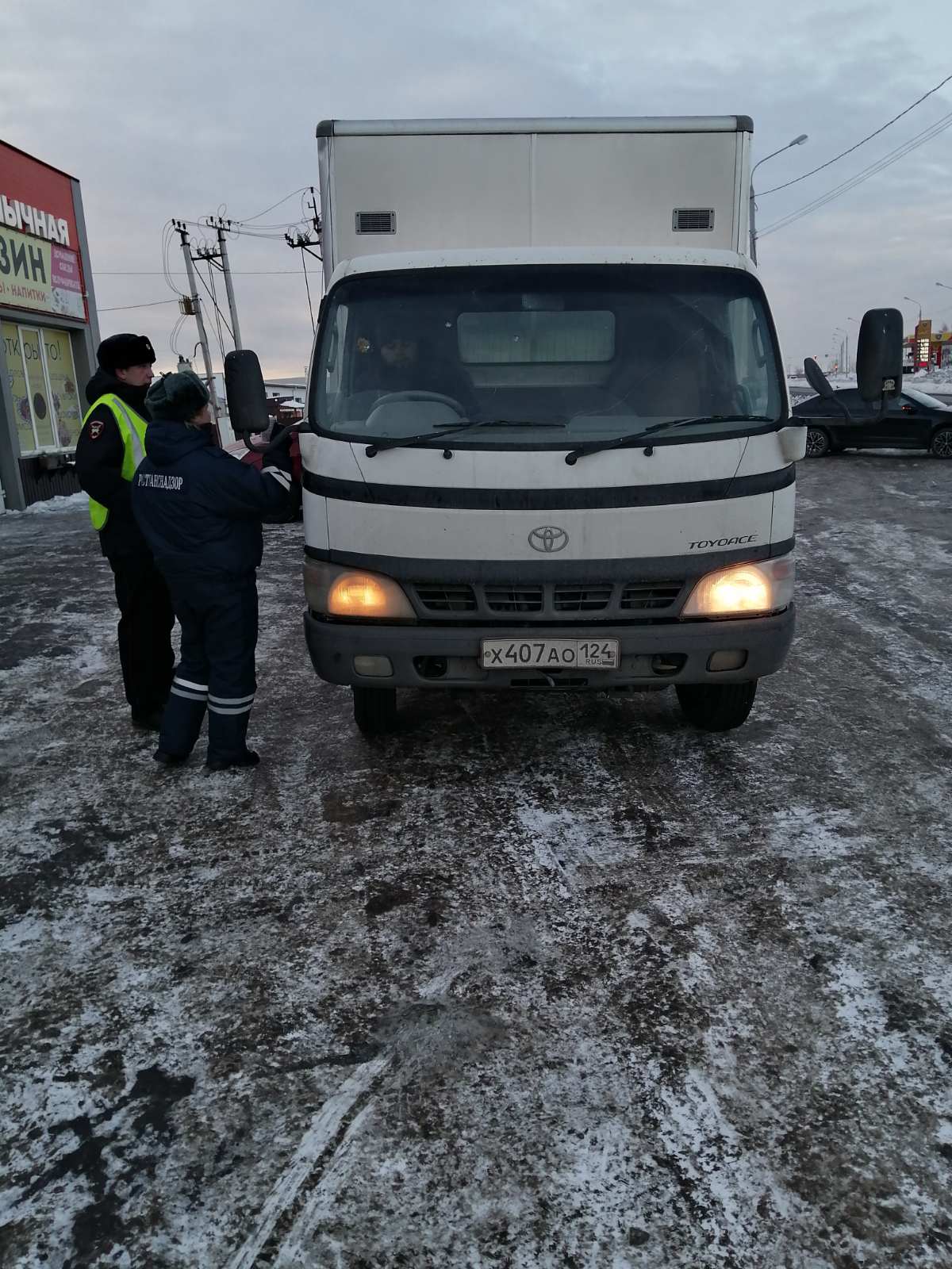 КНМ в г. Красноярске на муниципальных дорогах